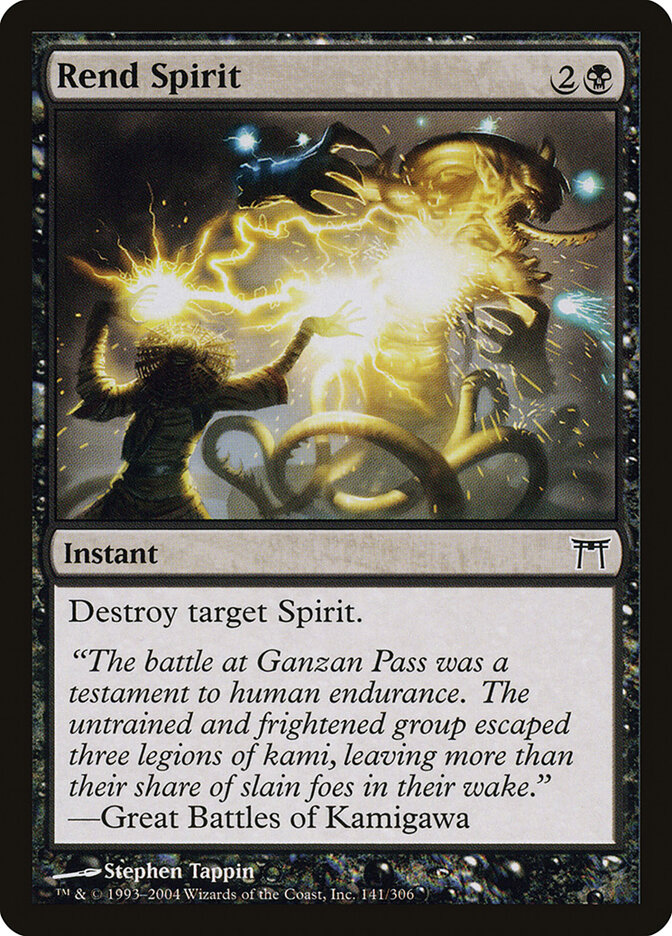 Rend Spirit — Champions of Kamigawa 141/307