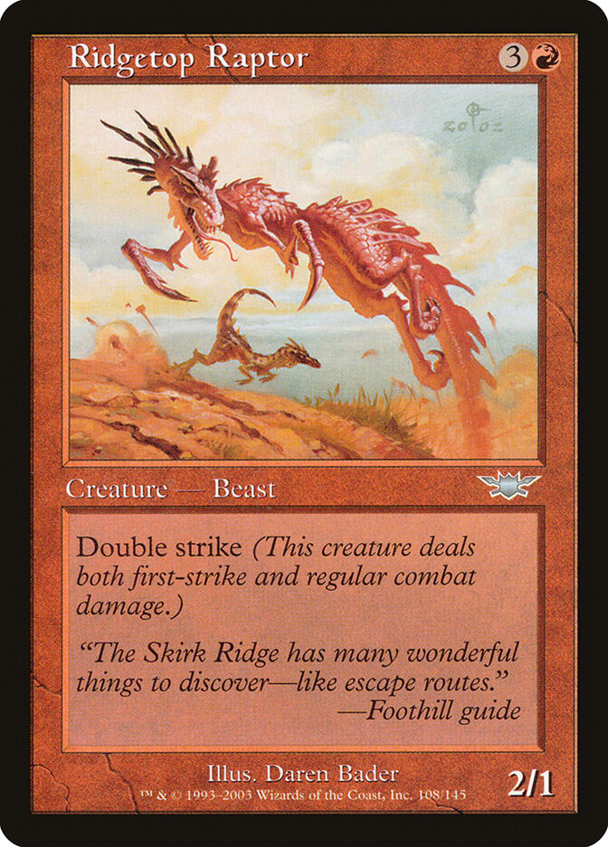 Ridgetop Raptor — Legions 108/145