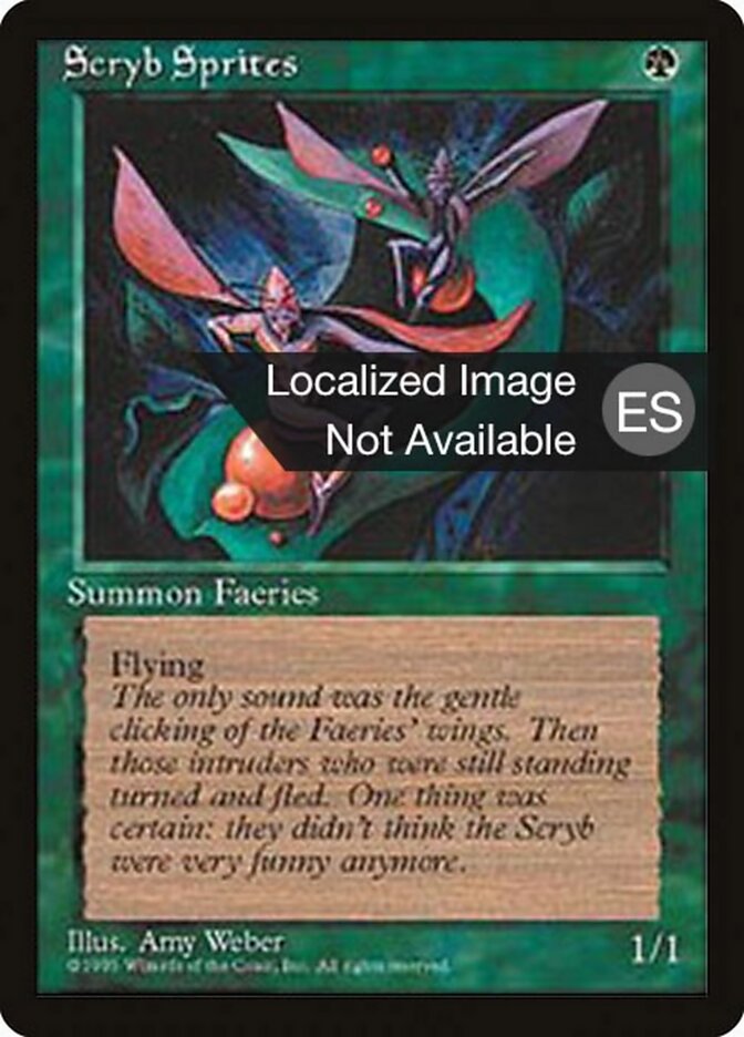 Scryb Sprites — Fourth Edition Foreign Black Border 270/378