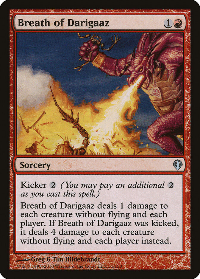 Breath of Darigaaz — Archenemy 31/150