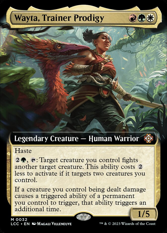 Wayta, Trainer Prodigy — The Lost Caverns of Ixalan Commander 32/370