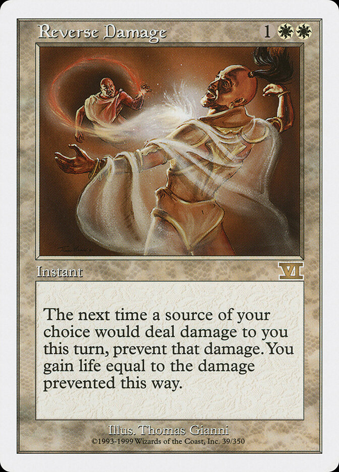 Inversion des dégâts — Classic Sixth Edition 39/351