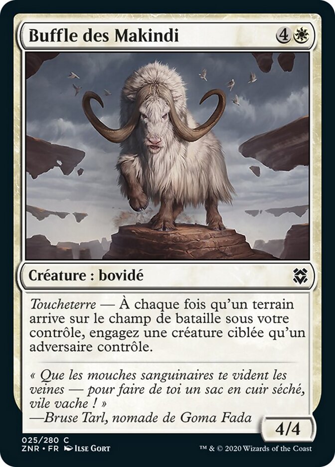 Buffle des Makindi — Zendikar Rising 25/406
