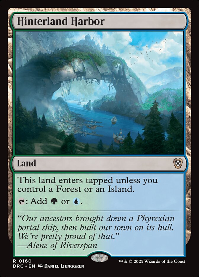 Hinterland Harbor — Aetherdrift Commander 160/184