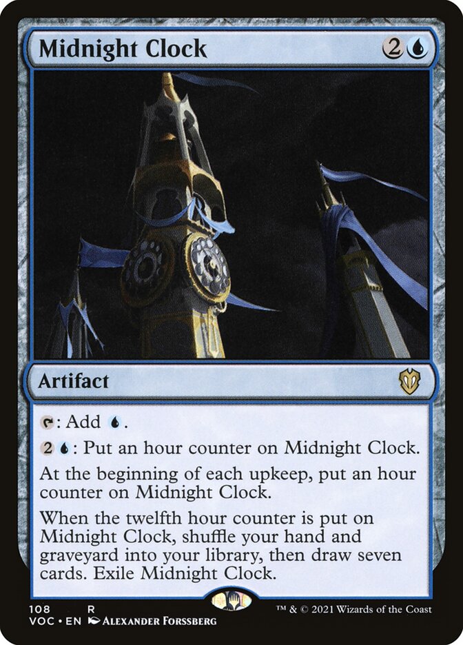 Midnight Clock — Crimson Vow Commander 108/188