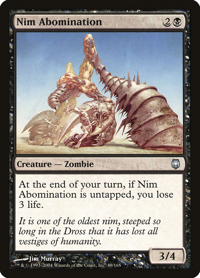 Abomination des nims — Darksteel 49/165