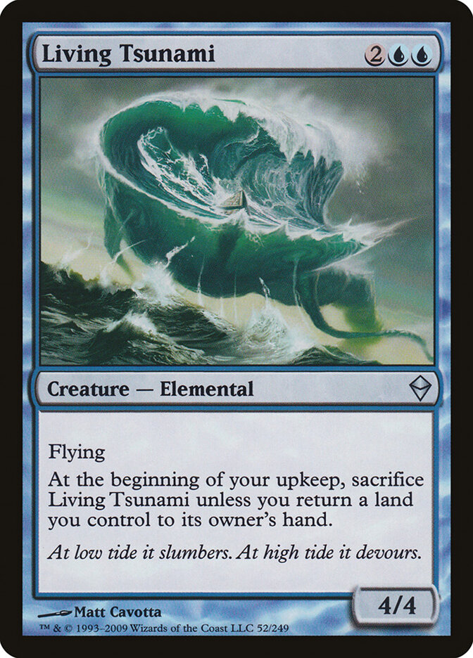 Living Tsunami — Zendikar 52/269