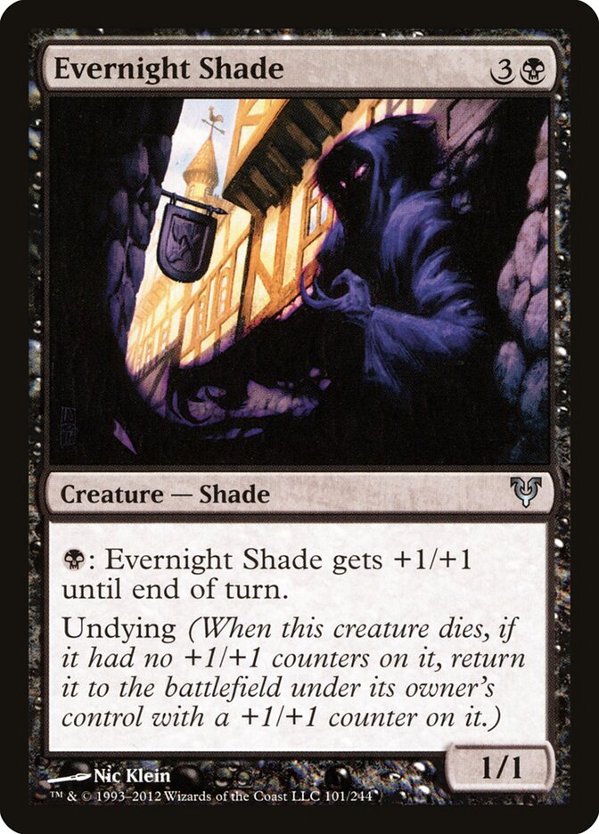 Evernight Shade — Avacyn Restored 101/244