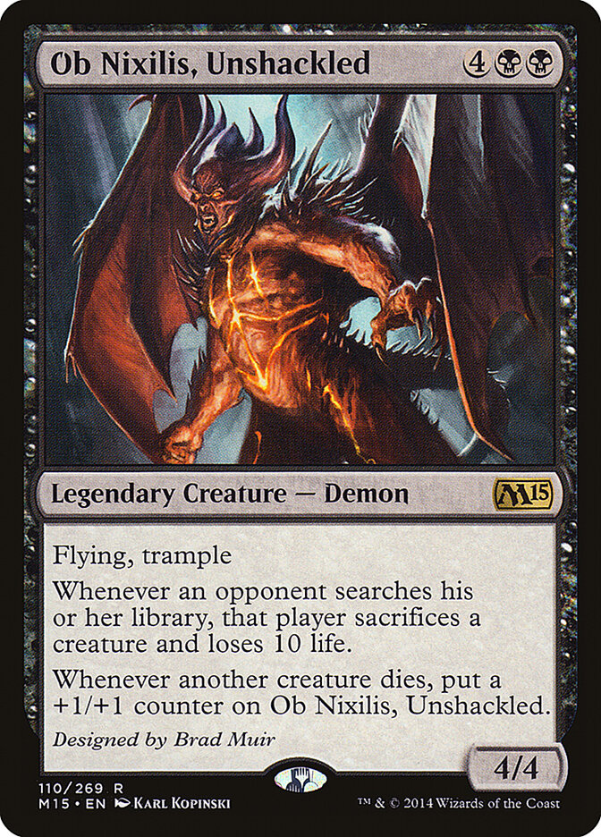 Ob Nixilis, Unshackled — Magic 2015 110/284