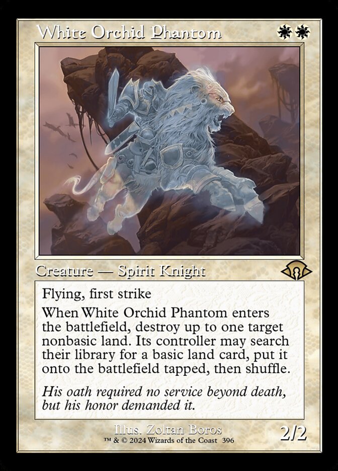 White Orchid Phantom — Modern Horizons 3 396/528