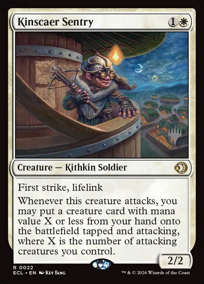 Kinscaer Sentry — Lorwyn Eclipsed Promos 22p/80