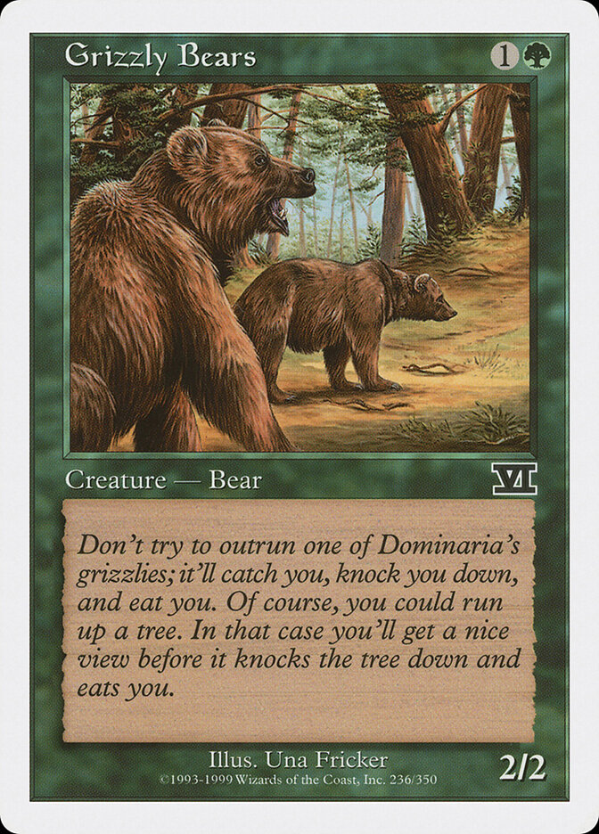 Grizzlis — Classic Sixth Edition 236/351