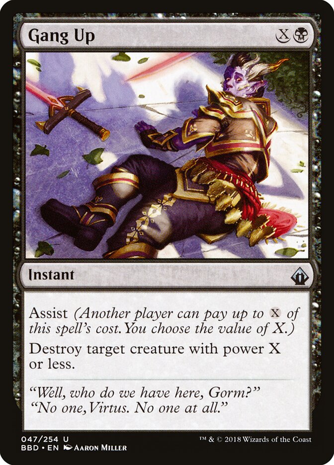 Gang Up — Battlebond 47/256