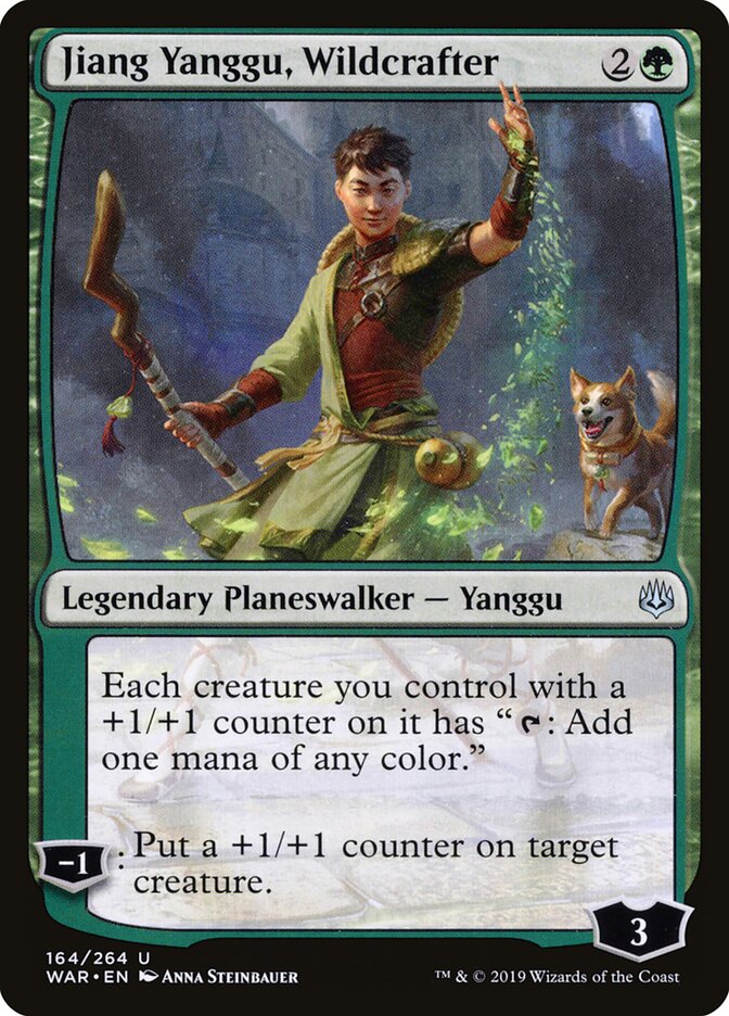Jiang Yanggu, Wildcrafter — War of the Spark 164/312