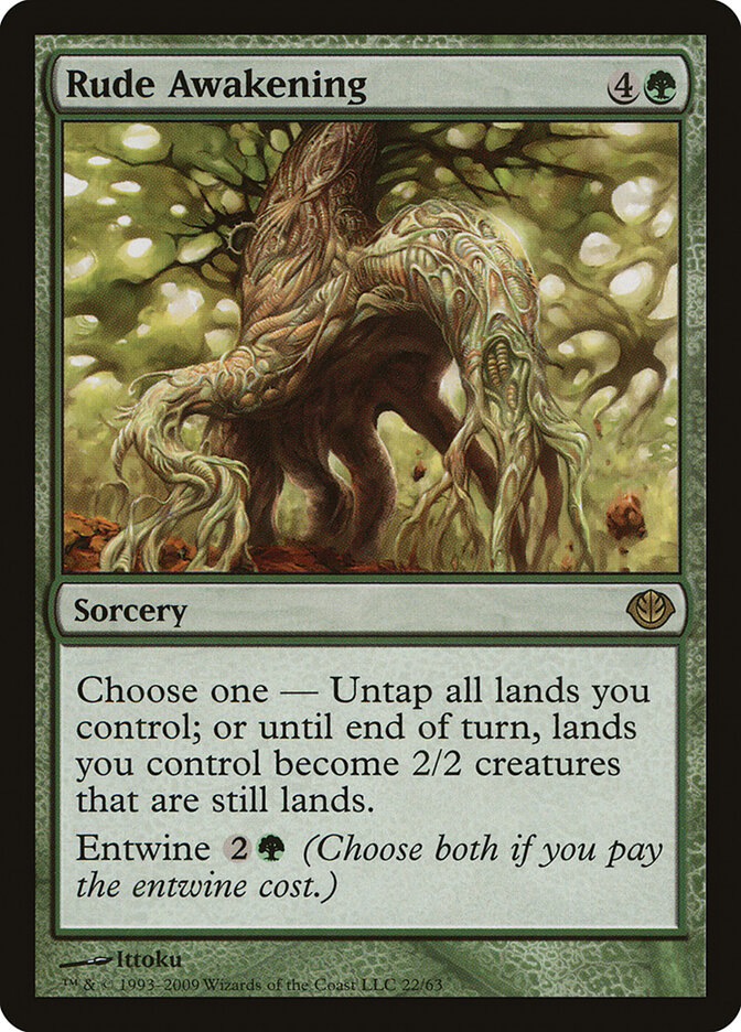 Rude Awakening — Duel Decks: Garruk vs. Liliana 22/63
