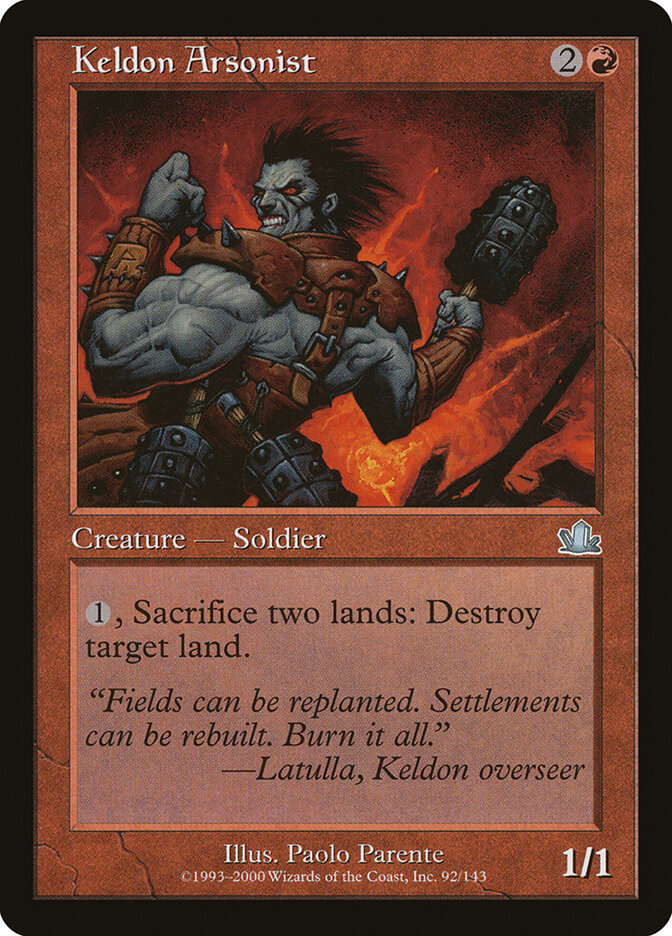 Keldon Arsonist — Prophecy 92/144