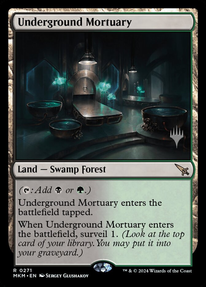 Underground Mortuary — Murders at Karlov Manor Promos 271p/180
