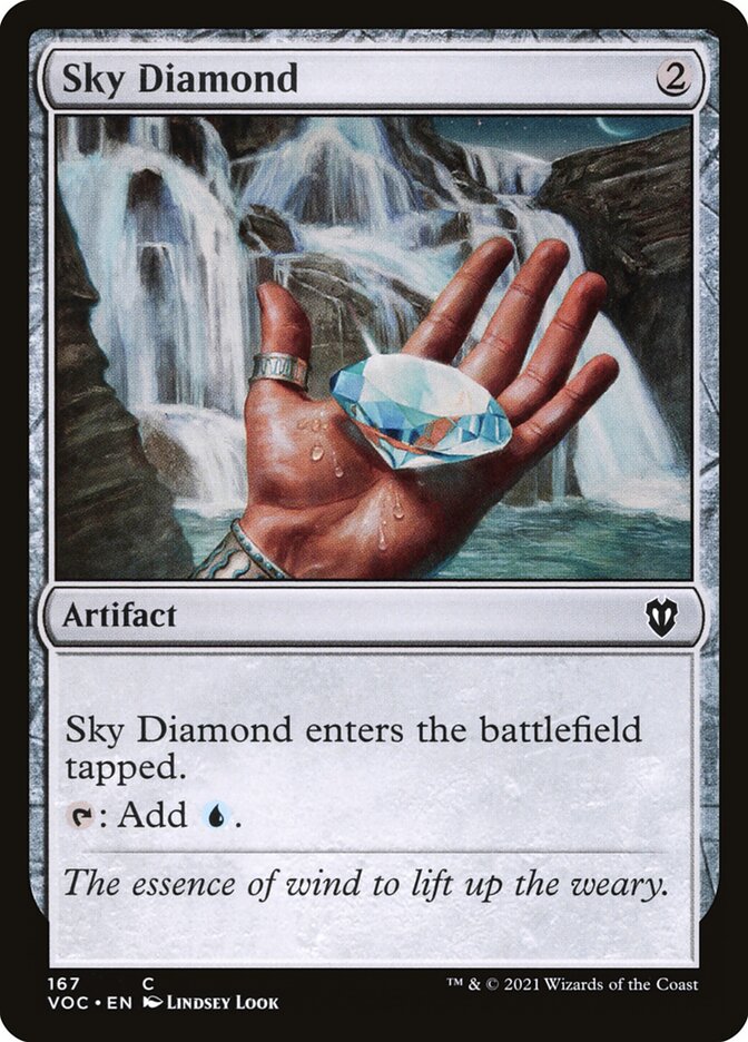 Sky Diamond — Crimson Vow Commander 167/188