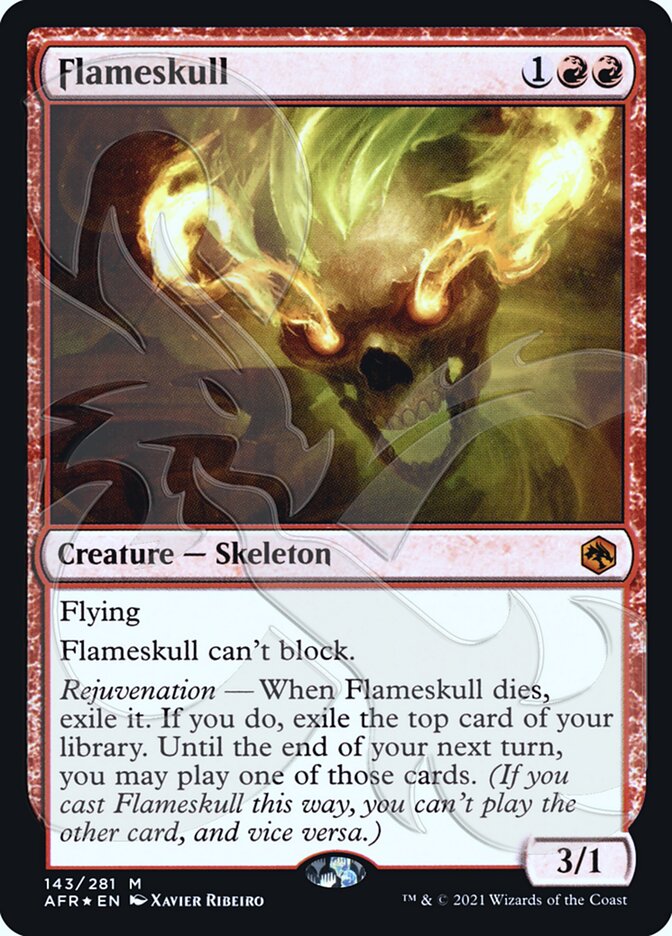 Flameskull — Adventures in the Forgotten Realms Promos 143a/241