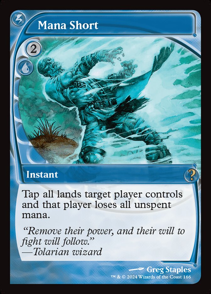 Mana Short — Mystery Booster 2 166/385