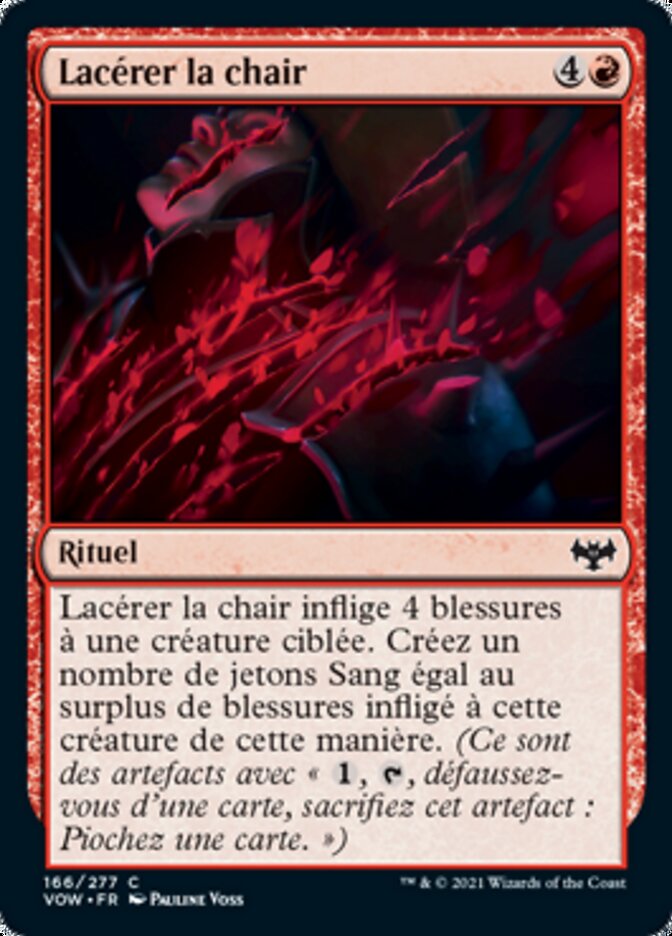 Lacérer la chair — Innistrad: Crimson Vow 166/423