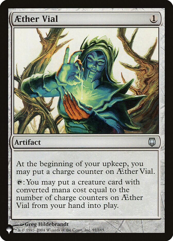 Aether Vial — The List DST-91/5581