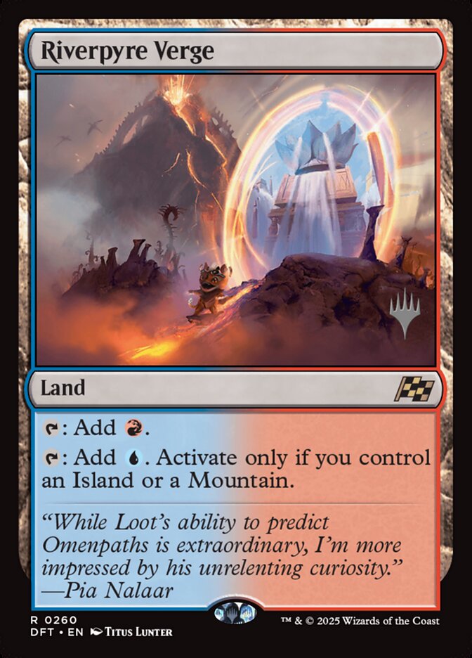 Riverpyre Verge — Aetherdrift Promos 260p/160