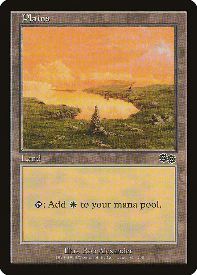 Plains — Urza's Saga 334/357
