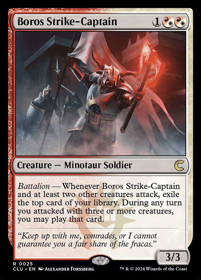 Boros Strike-Captain — Ravnica: Clue Edition 25/284