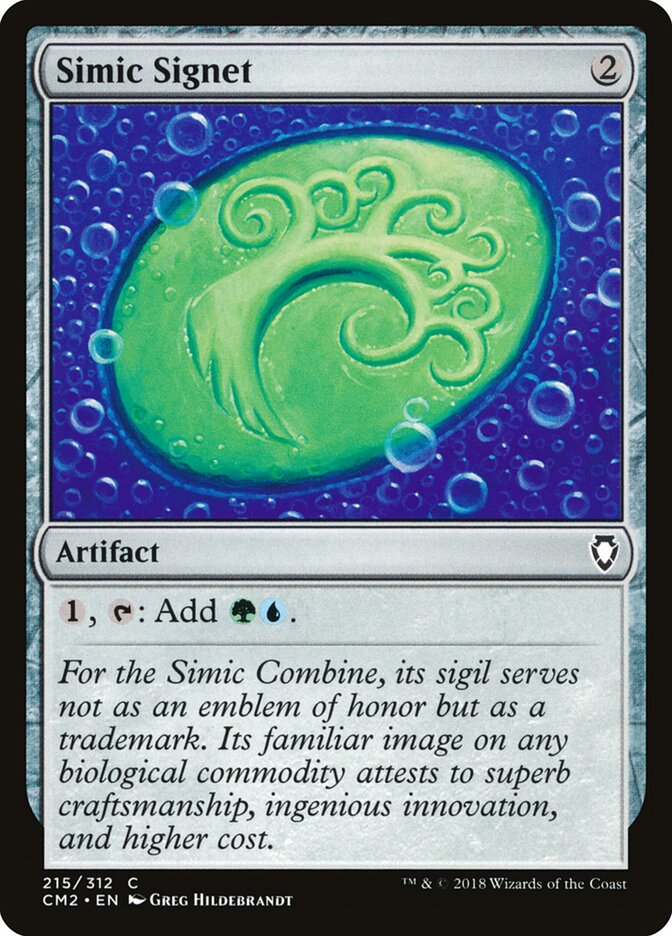 Simic Signet — Commander Anthology Volume II 215/312