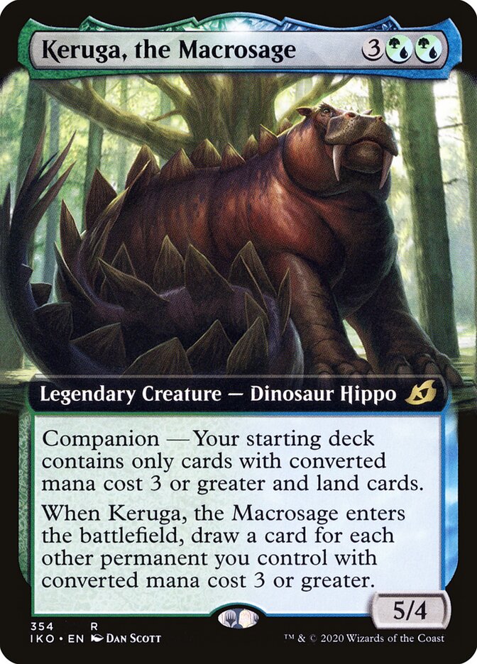 Keruga, the Macrosage — Ikoria: Lair of Behemoths 354/388
