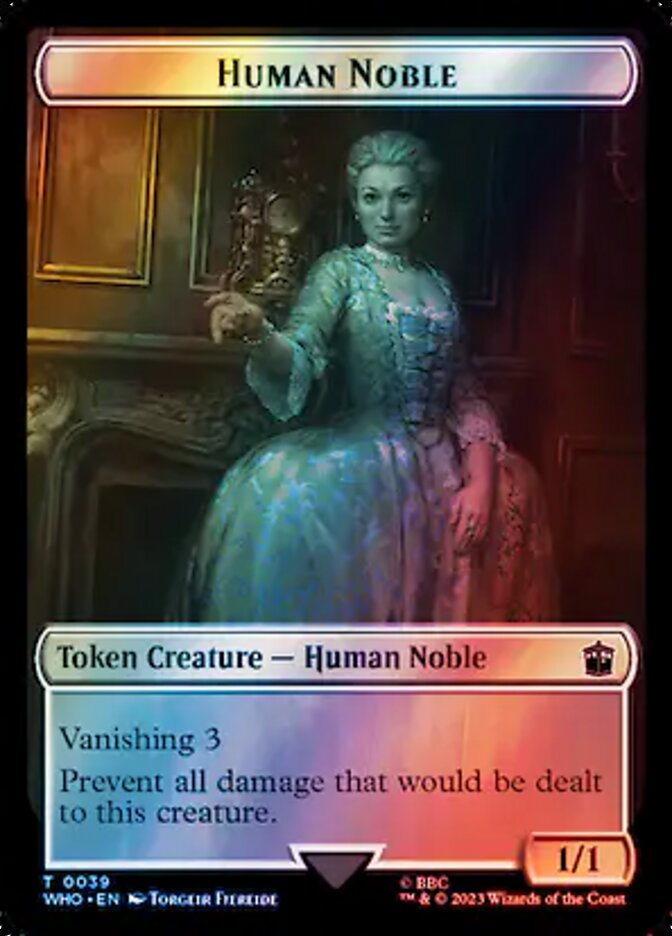 Human Noble — Doctor Who Tokens 39/64