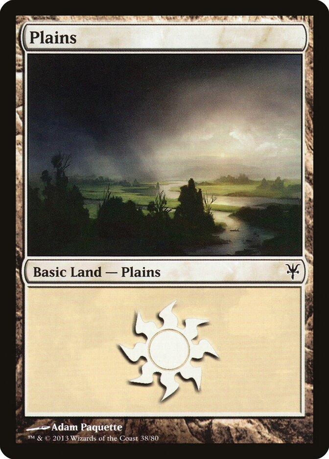 Plains — Duel Decks: Sorin vs. Tibalt 38/80