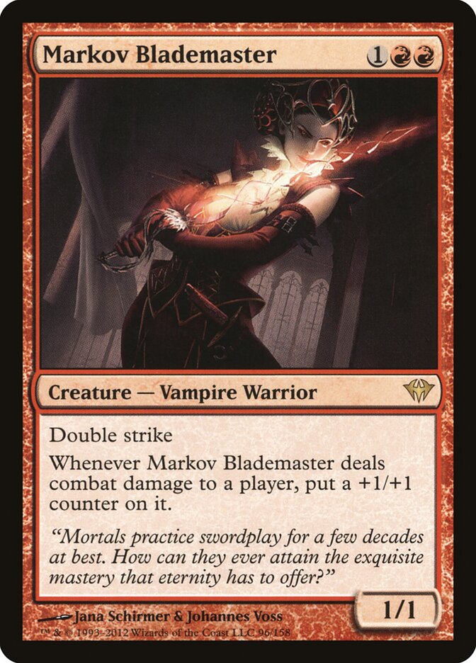 Maître d'épée Markov — Dark Ascension 96/158