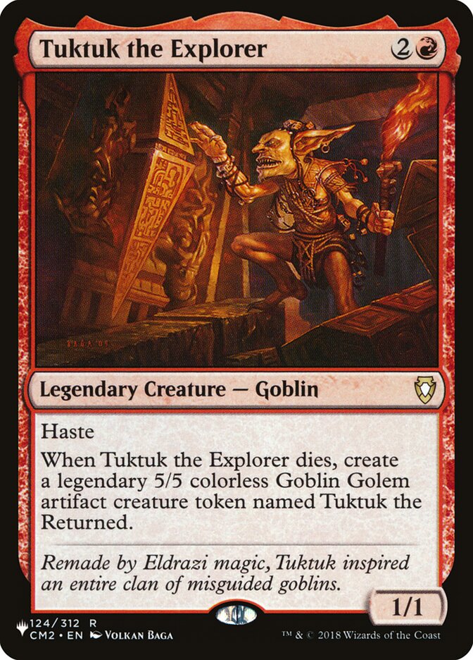 Tuktuk the Explorer — The List CM2-124/5581