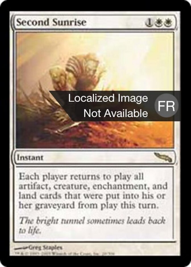 Deuxième aurore — Mirrodin 20/306