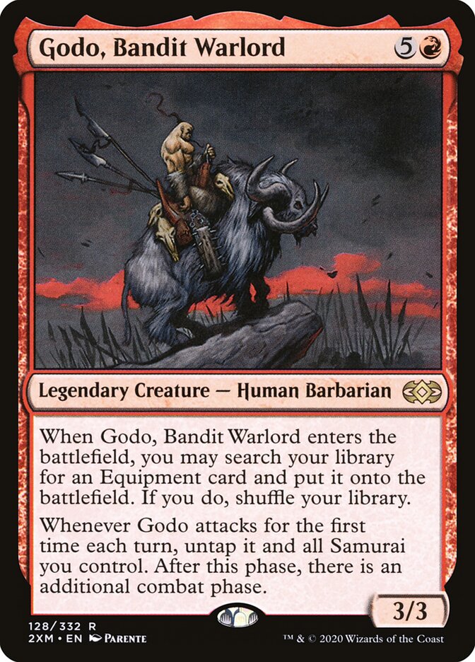 Godo, Bandit Warlord — Double Masters 128/384