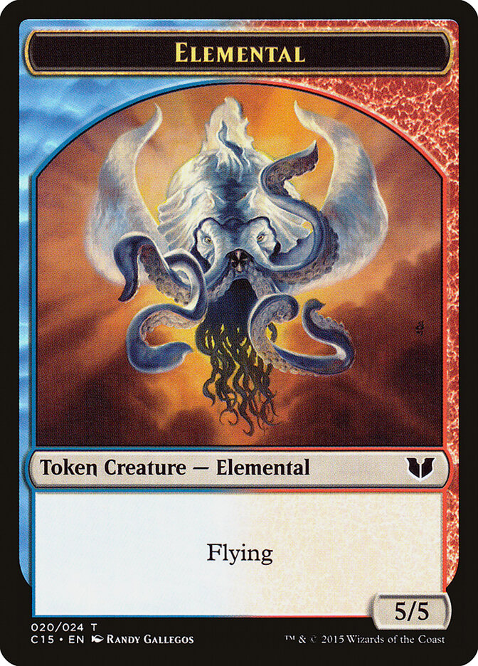 Elemental — Commander 2015 Tokens 20/25