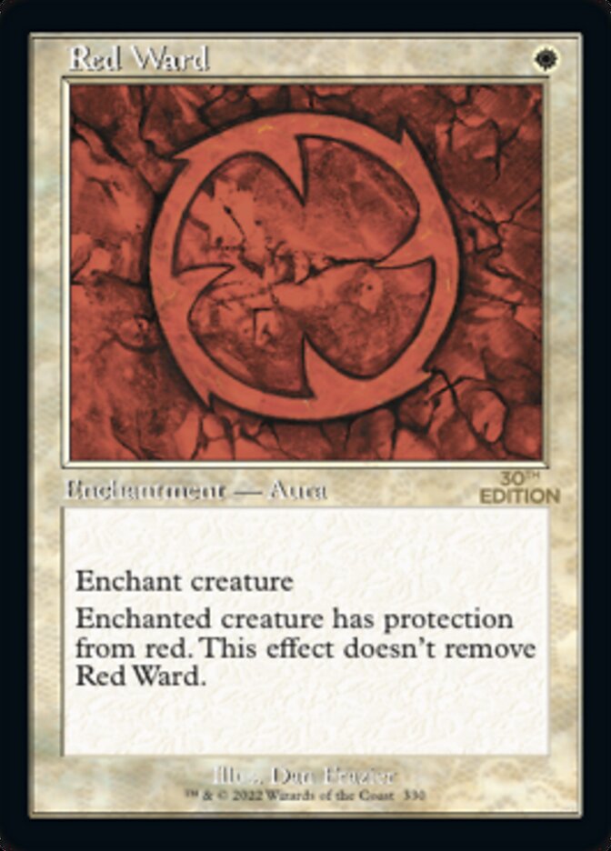 Red Ward — 30th Anniversary Edition 330/594