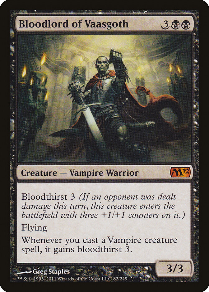 Bloodlord of Vaasgoth — Magic 2012 82/249