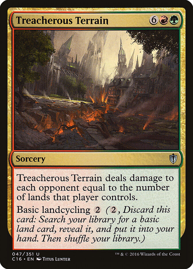 Terrain traître — Commander 2016 47/351