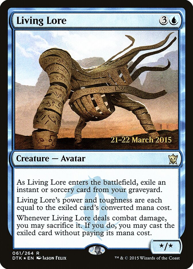 Living Lore — Dragons of Tarkir Promos 61s/51