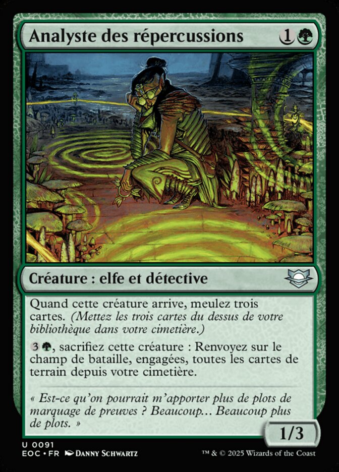 Analyste des répercussions — Edge of Eternities Commander 91/191