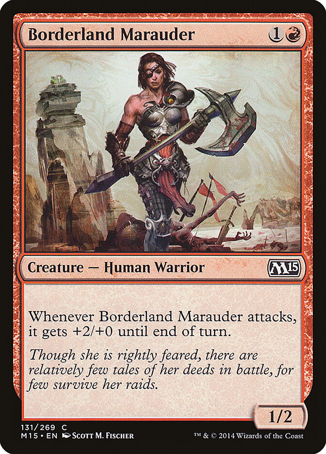 Borderland Marauder — Magic 2015 131/284