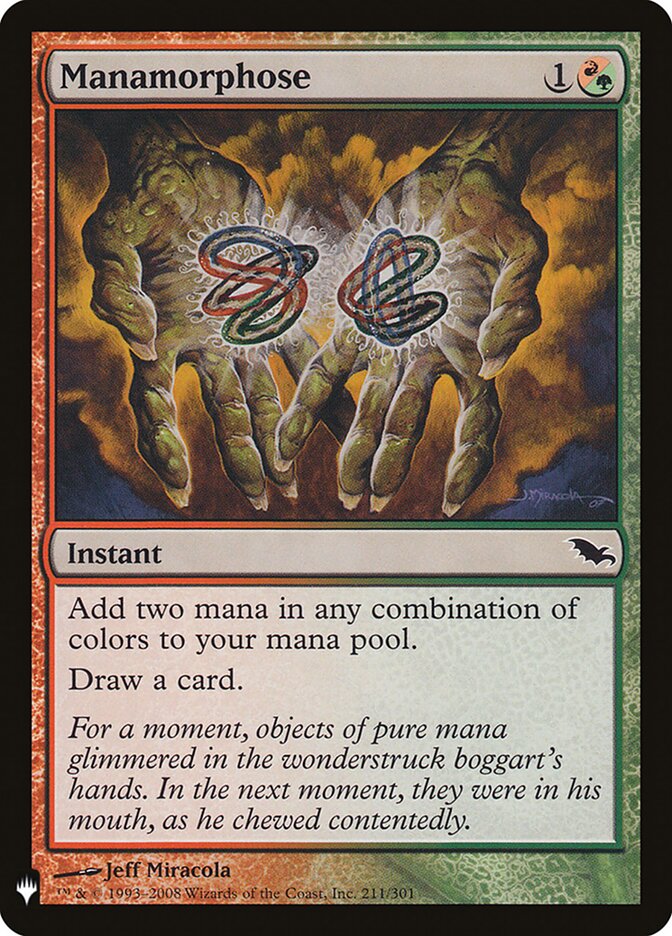 Manamorphose — The List SHM-211/5581