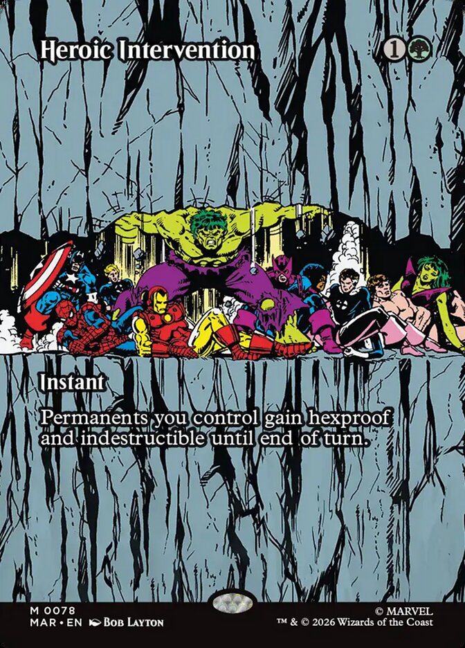 Heroic Intervention — Marvel Universe 78/100