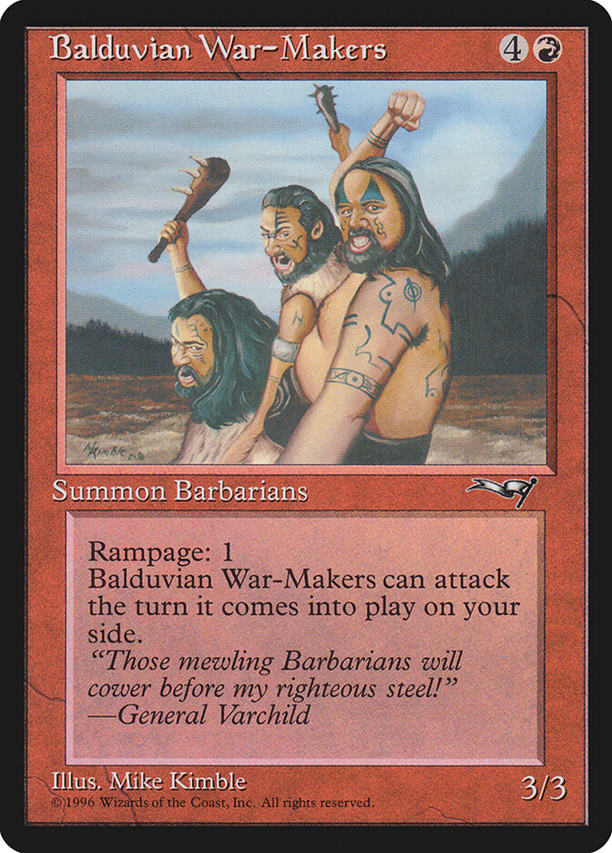 Balduvian War-Makers — Alliances 66a/199