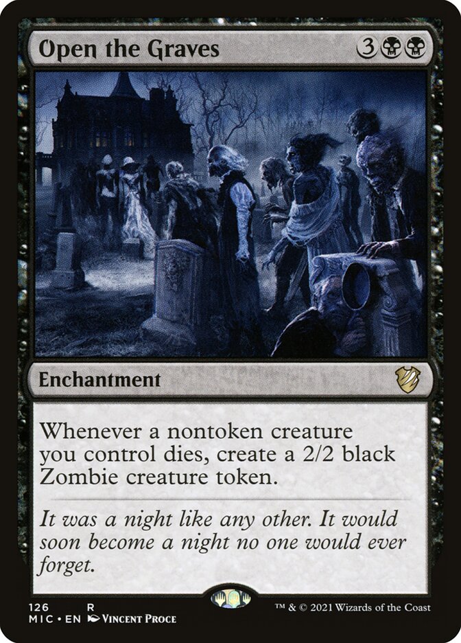 Open the Graves — Midnight Hunt Commander 126/187