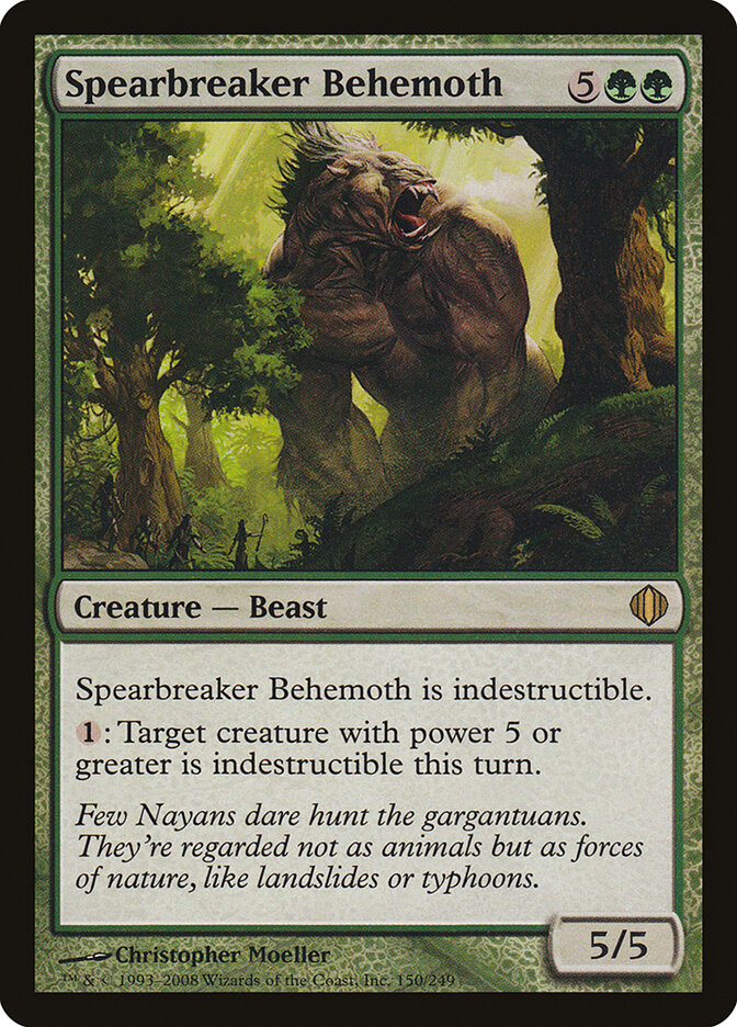 Spearbreaker Behemoth — Shards of Alara 150/250