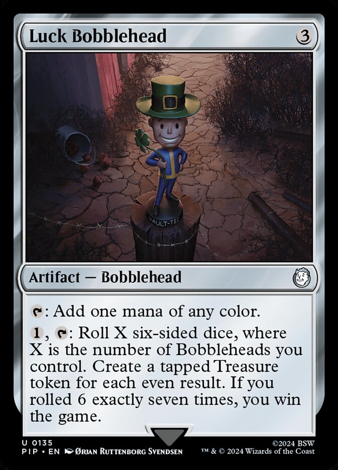 Luck Bobblehead — Fallout 135/1068